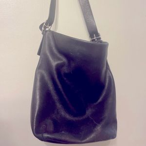 Coach Bucket Bag- Black